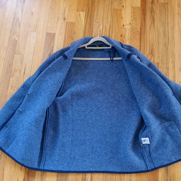 Giesswein Tyrol pure wool grey Austrian traditional jacket wool gray EU 40 US 10 - Picture 10 of 10